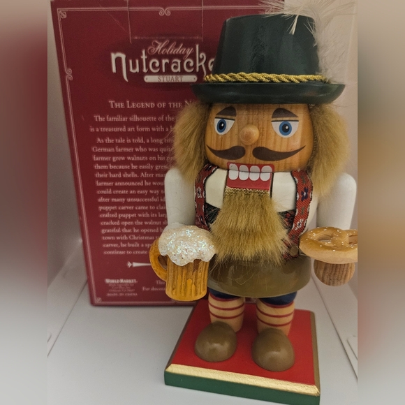 Holiday Nutcracker Other - NWT German Nutcracker Stuart 2012 by World Market Collection 7" Christmas Decor